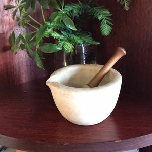 Vintage Pharmacy Apothecary Mortar & Pestle